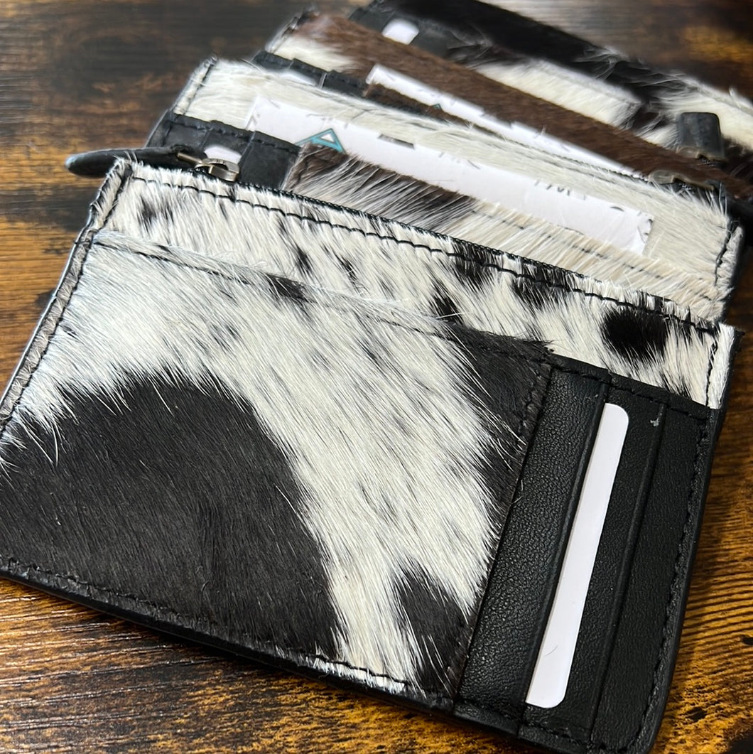 Cowhide Pocket Wallet