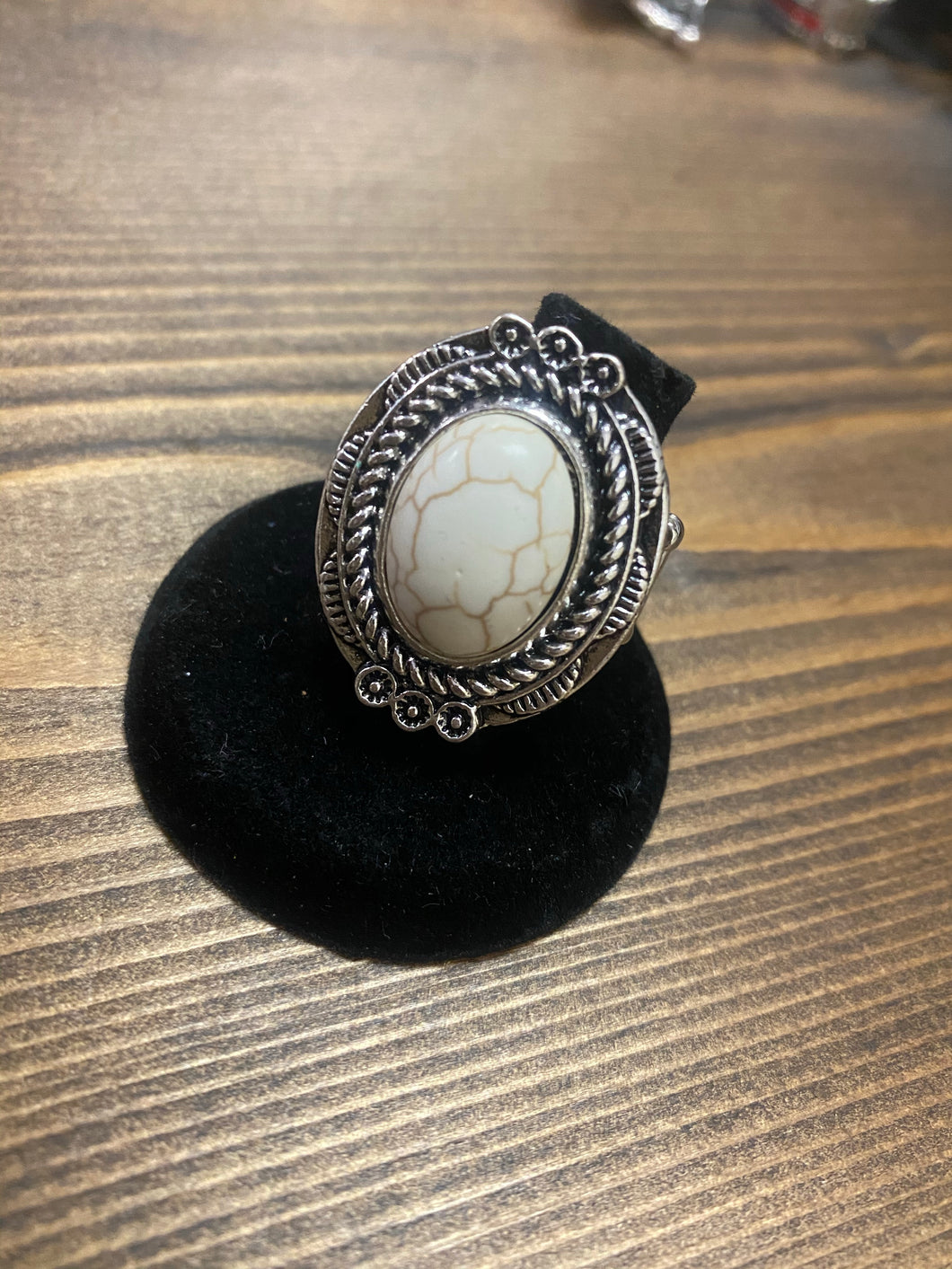 Ivory /Silver Ring