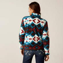 Load image into Gallery viewer, Ariat Berber Snap Front Sweatshirt - Plainsview Print
