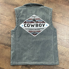 Load image into Gallery viewer, YOUTH Cowboy Hardware Built Tough Poly Shell Vest
