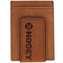 Load image into Gallery viewer, &quot;MONTEREY&quot; MONEY CLIP BROWN W/ AZTEC EMBOSSED PRINT
