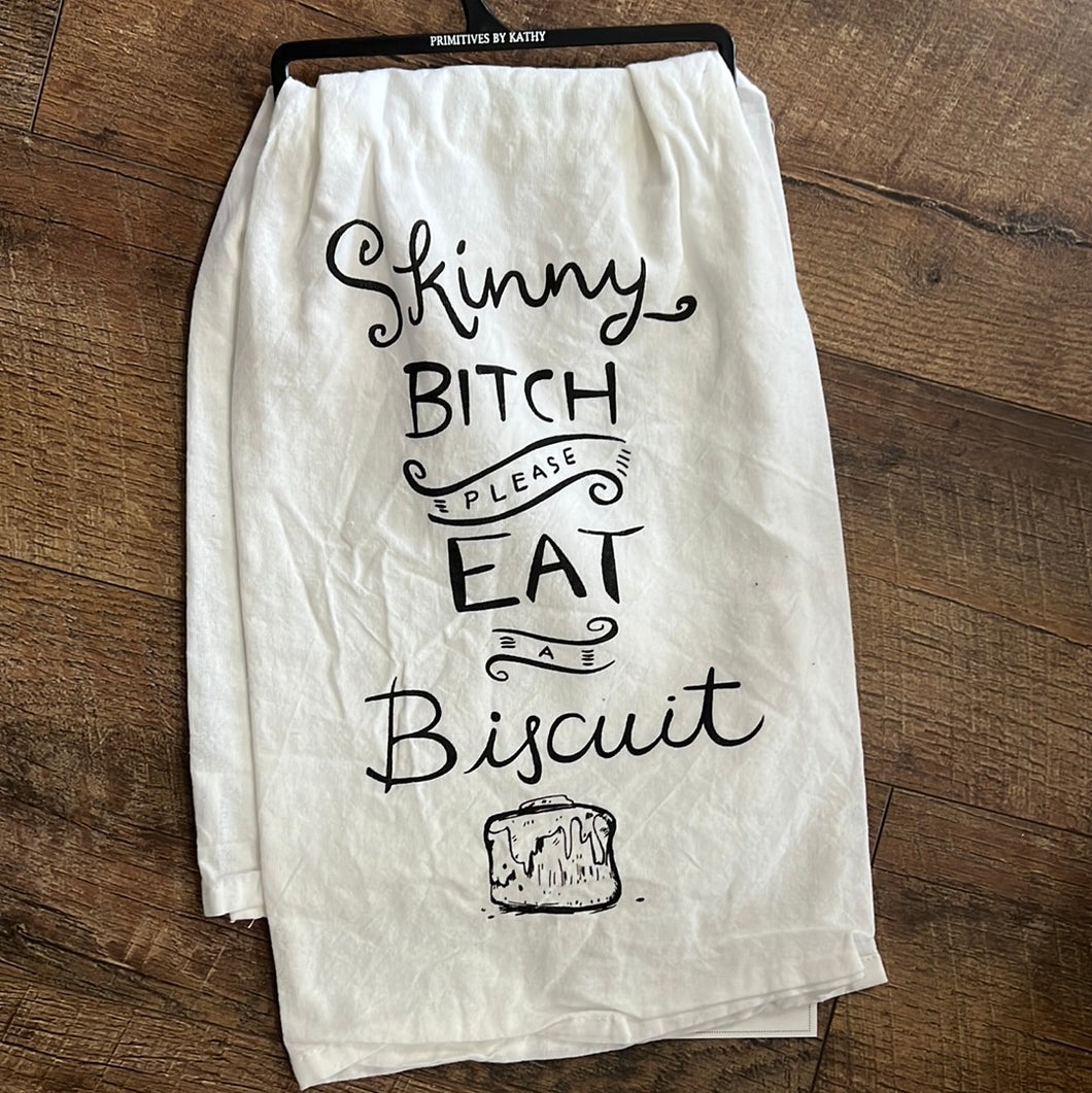 Eat A Biscuit Towel