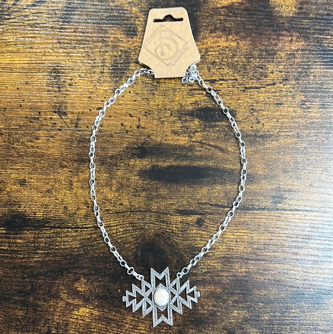 White Dixie Necklace
