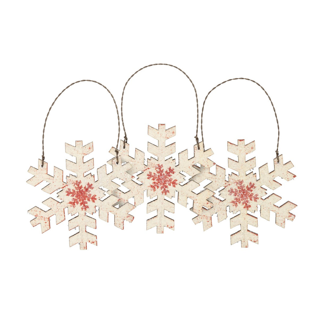 Ornament - Cream Snowflake