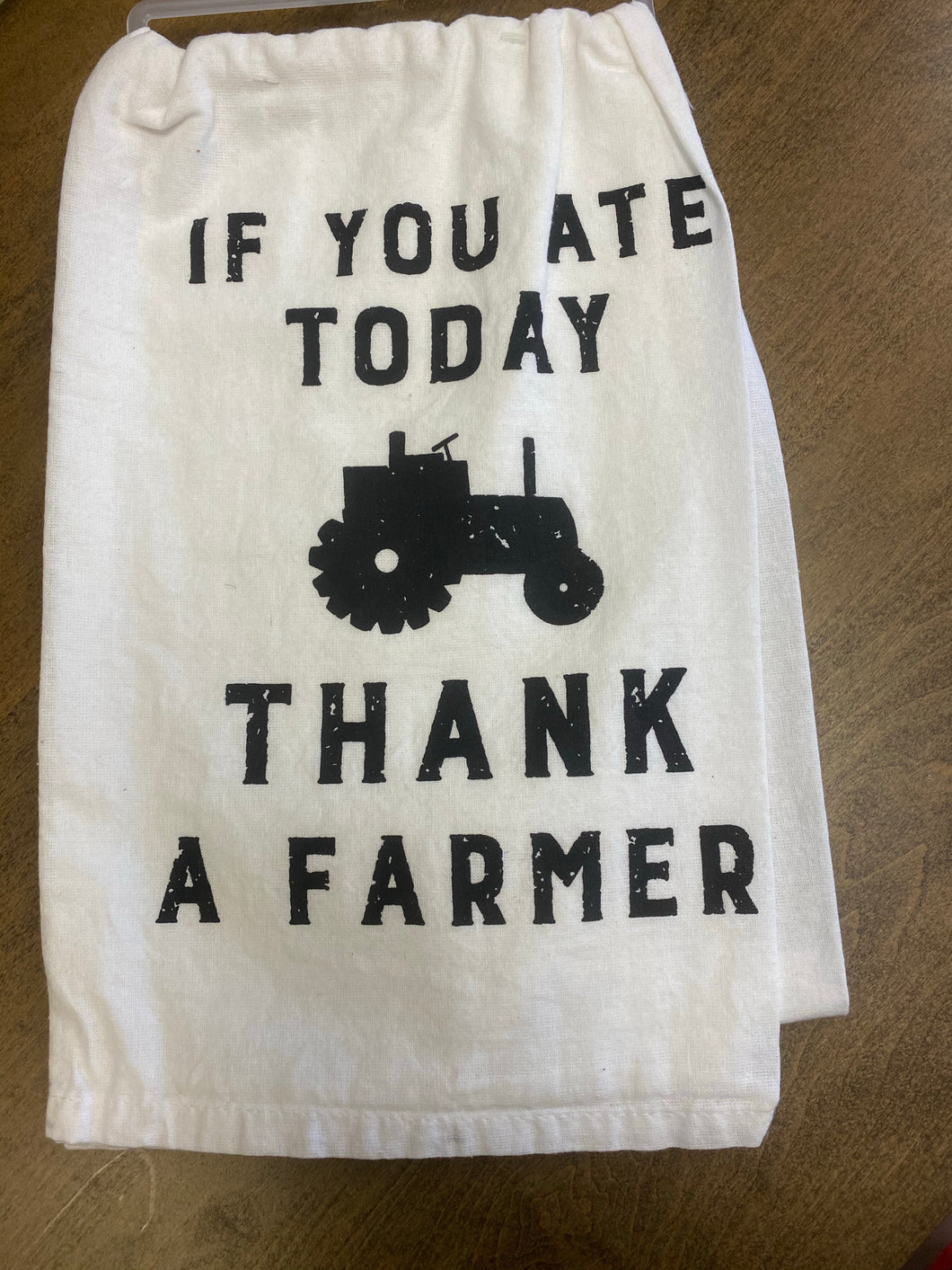 Thank A Farmer Tea Towel