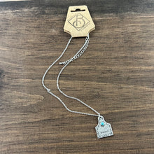 Load image into Gallery viewer, Blessed Cowtag Necklace
