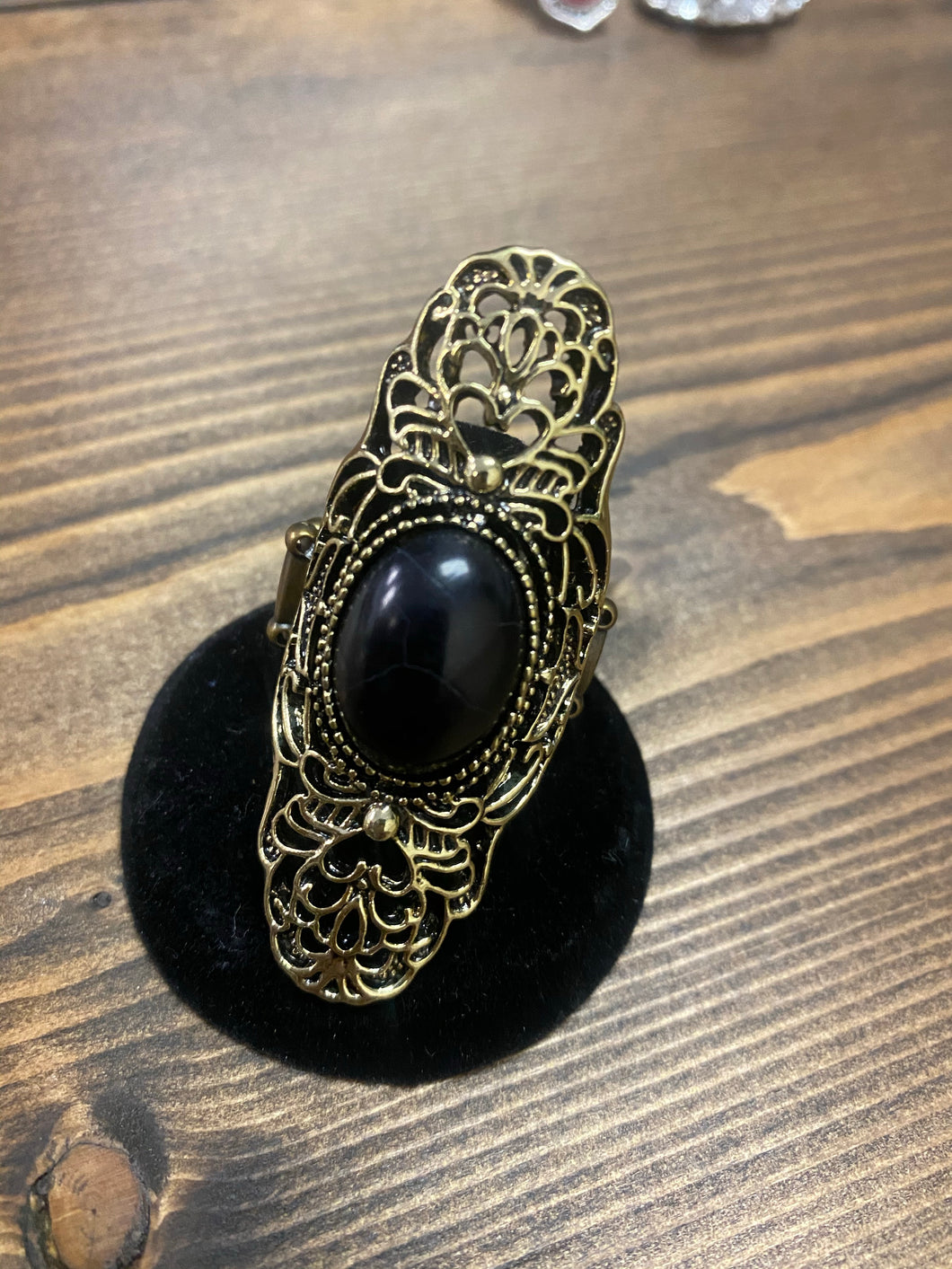 Black /Brass Ring