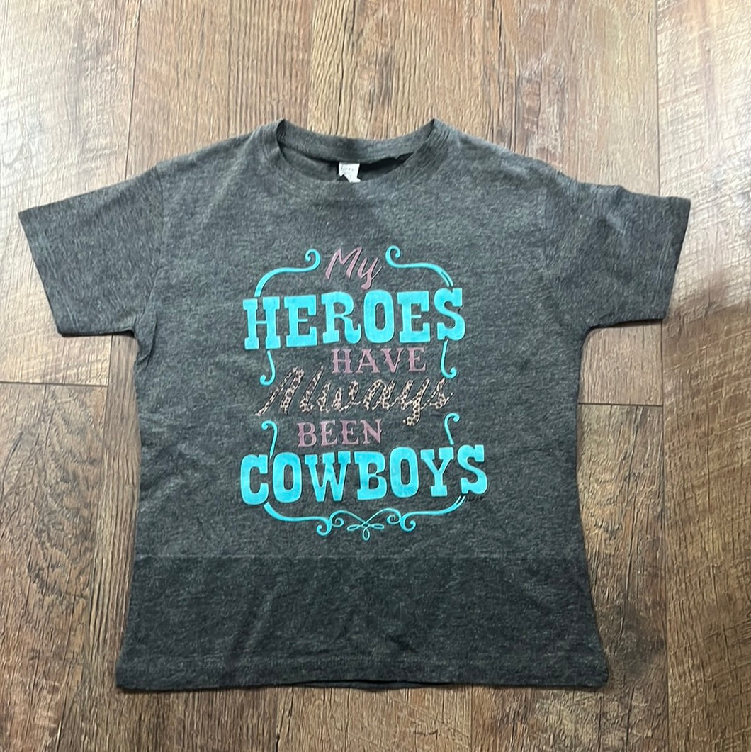 Cowboys are Heros Tee - Youth