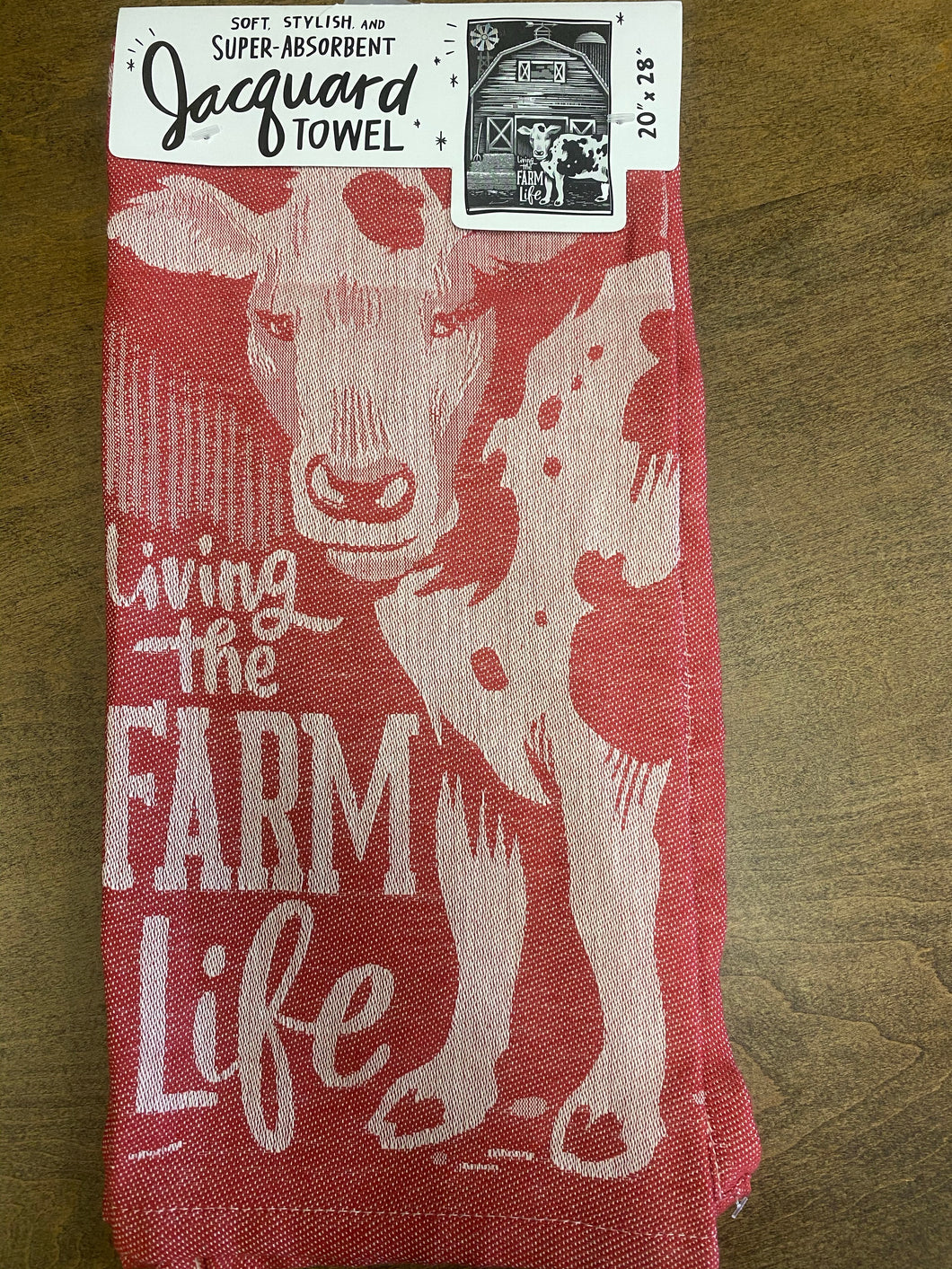 Farm Life Tea Towel
