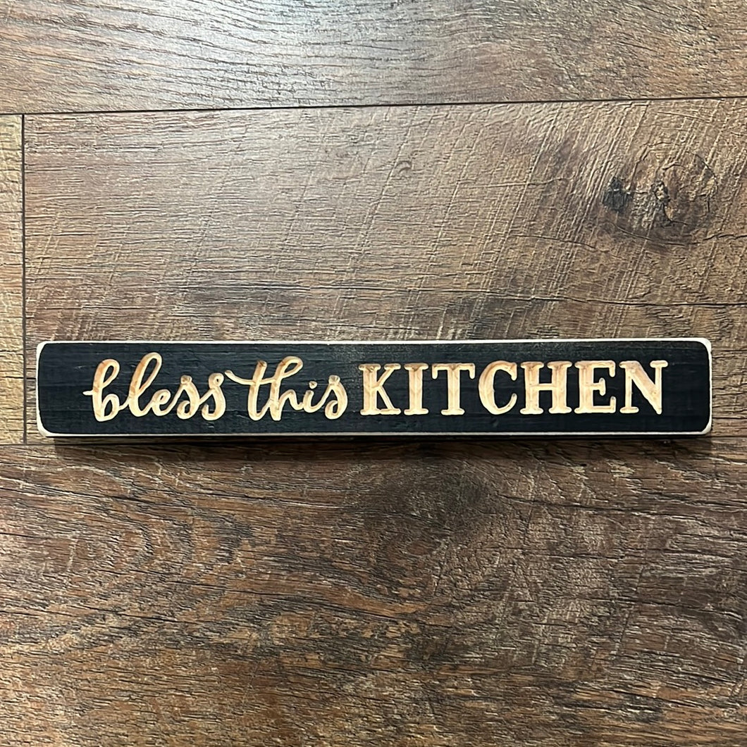 Bless This Kitchen Sign