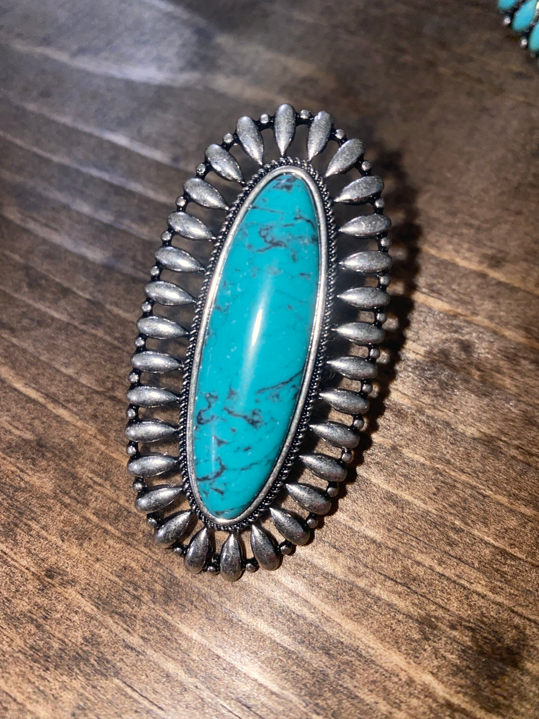 Boujee Turquoise Ring