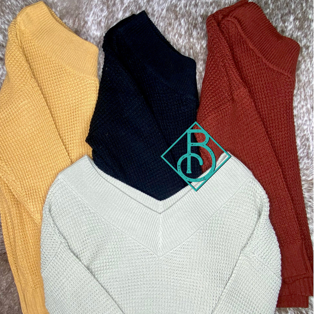 The Marley - V-Neck Sweater