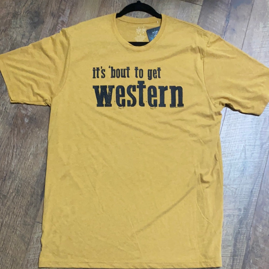 It's Bout to Get Western Graphic Tee