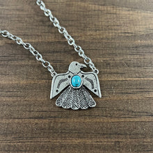 Load image into Gallery viewer, Turquoise Thunderbird Necklace
