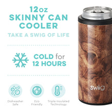 Load image into Gallery viewer, Black Walnut 12oz Skinny Can/Cup
